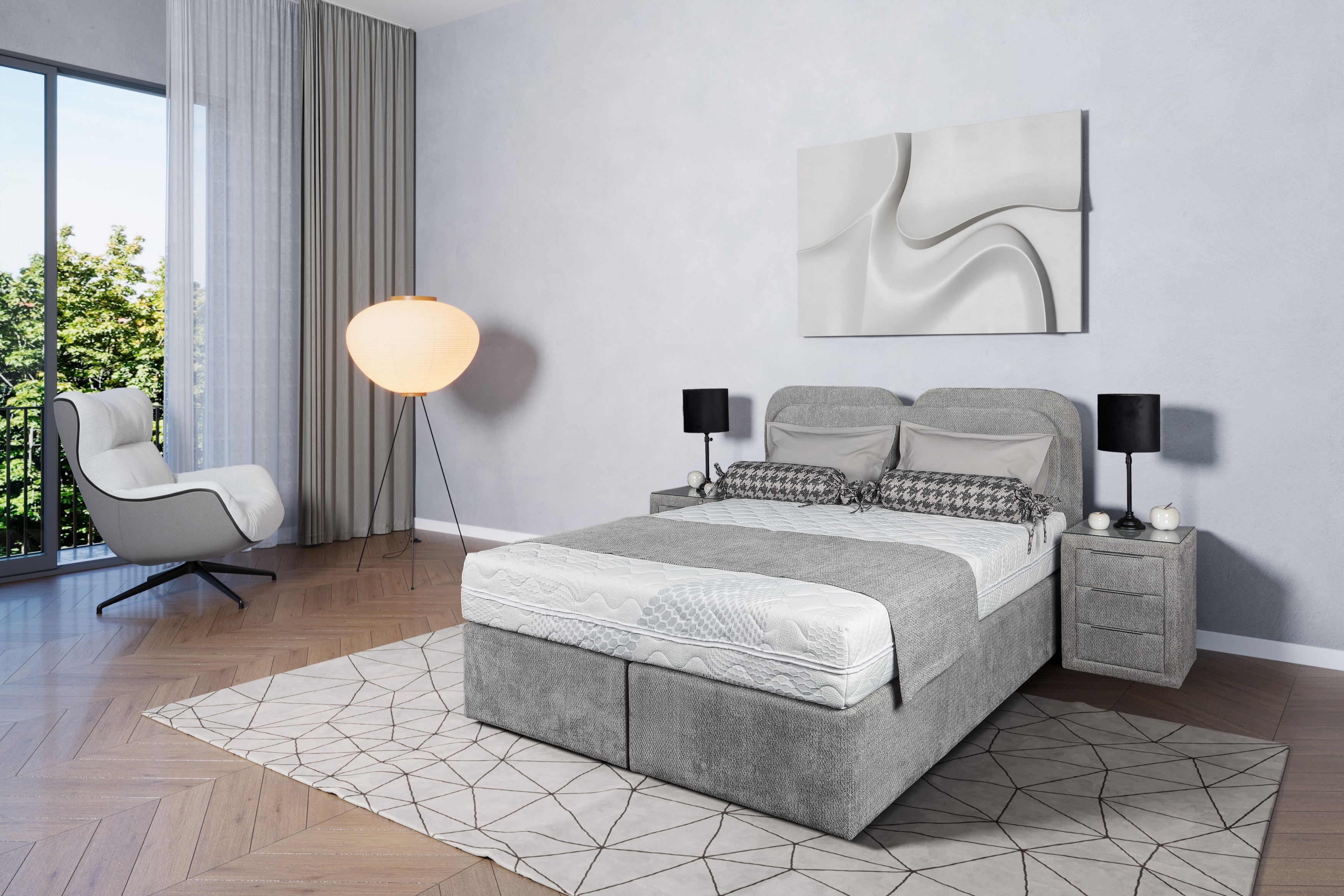 Interaktivni prikaz kreveta — istražite detalje